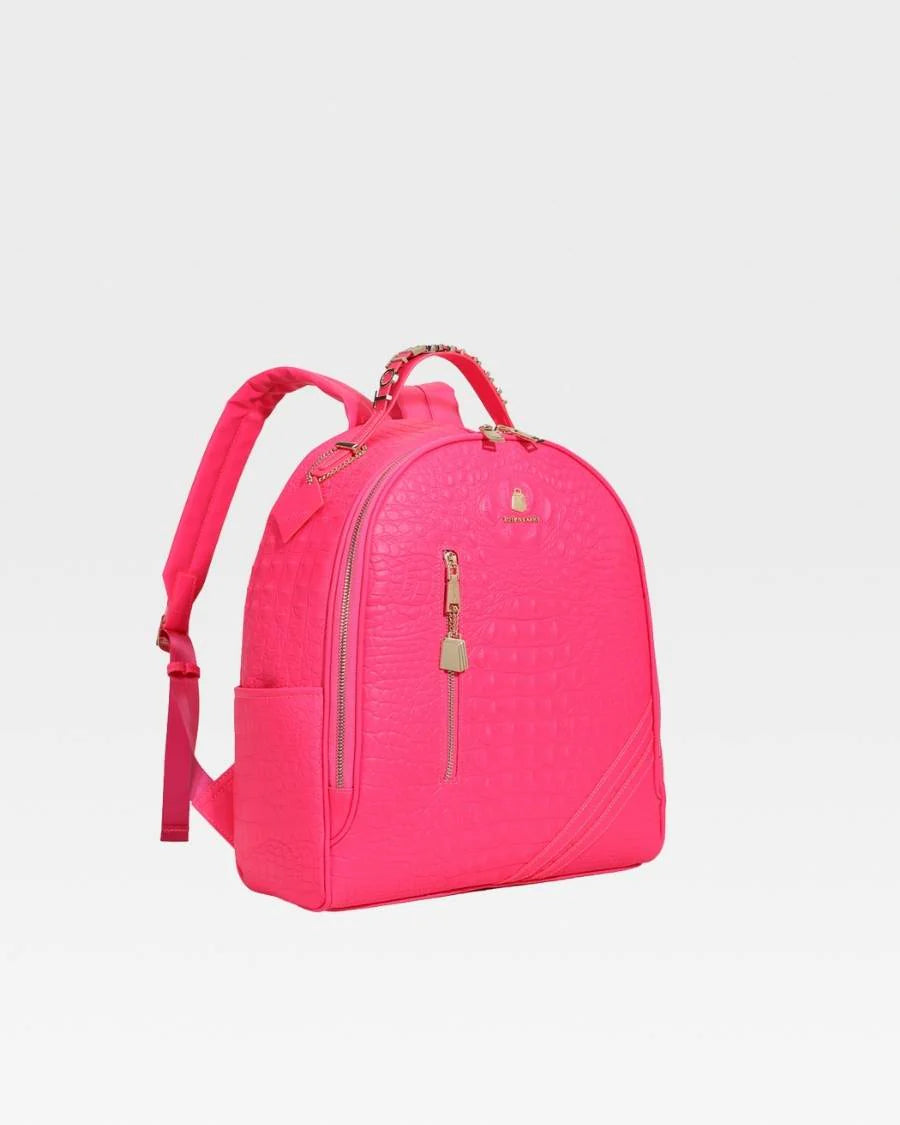 Tote&Carry Apollo 2 BFF Travel Set in Neon Pink